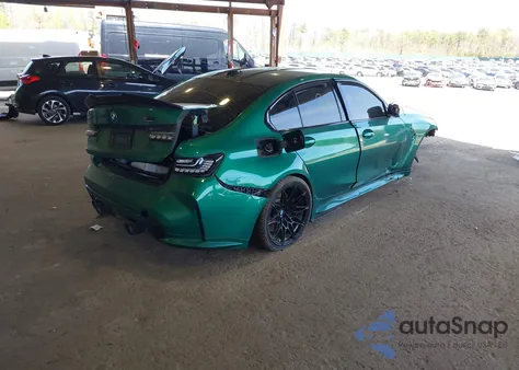 2024 BMW M3 Competition xDrive из США, поврежденный, VIN WBS43AY04RFS01910